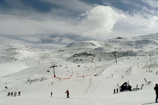Skier à Piau Engaly dans les Pyrénées