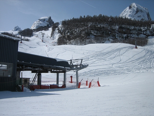 Ski à la Gourette dans les Pyrénées