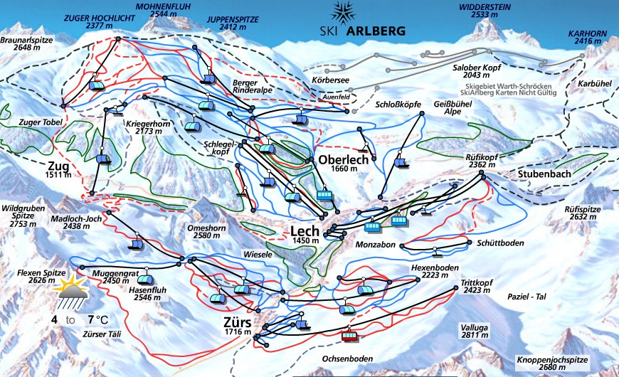 Skier en Autriche : les stations