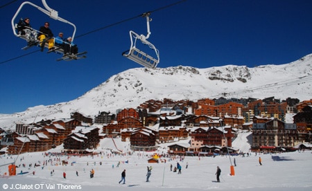 hébergement val thorens