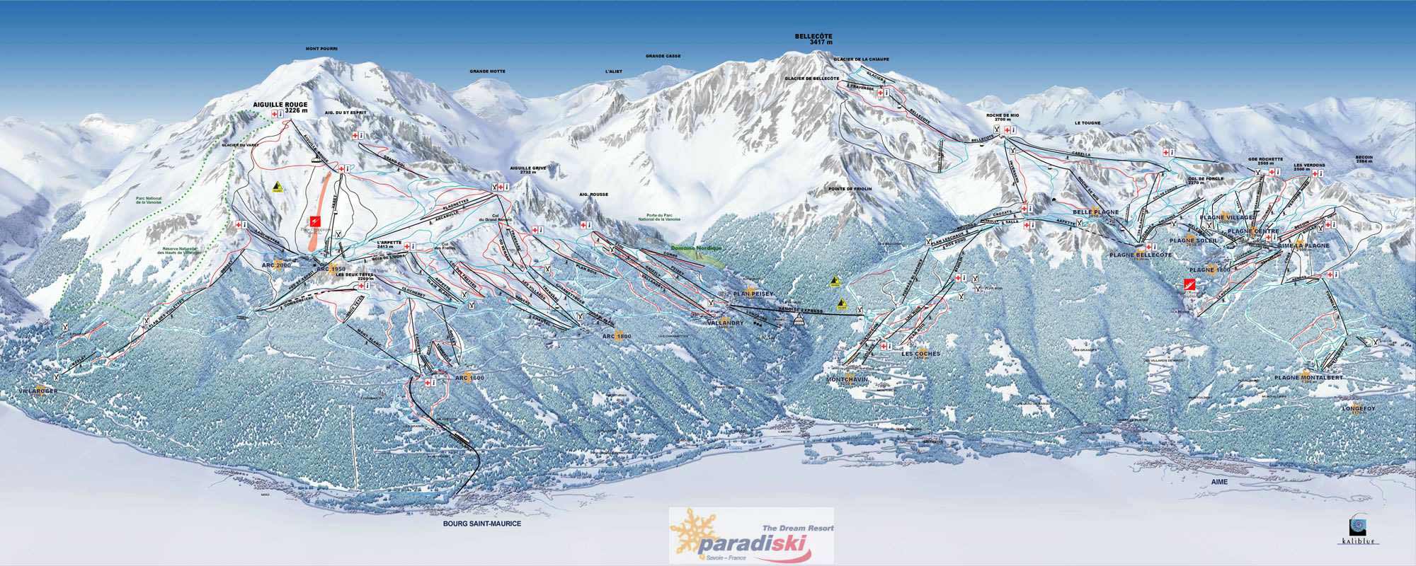 Paradiski La Plagne Les Arcs, votre saison 2012-2013