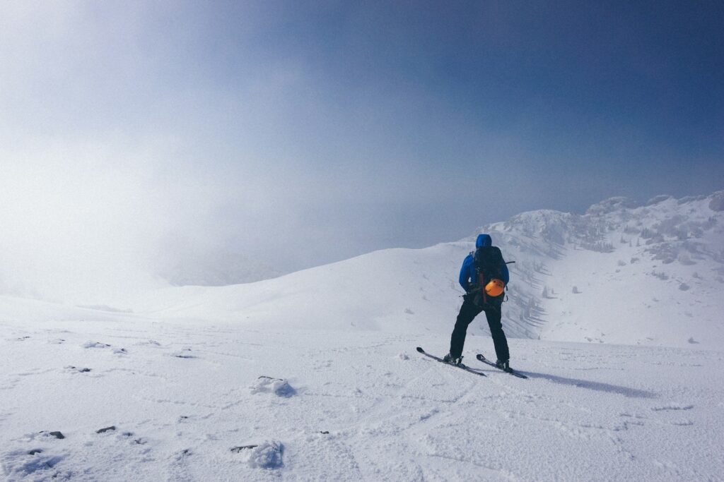 différents niveaux de skieurs