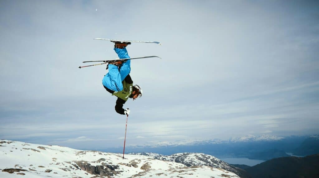 figure acrobatique ski